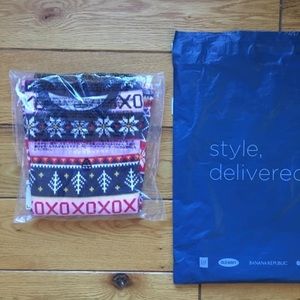 Girls Old Navy fair isle pajamas